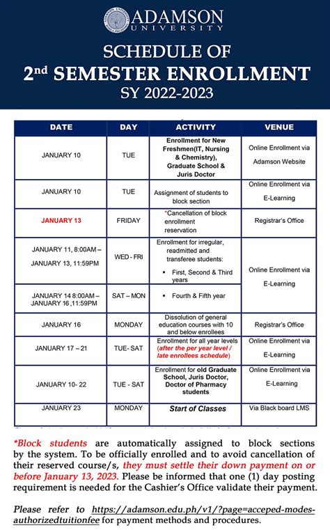 adamson university admission 2024 to 2025|Online application for 2nd semester .